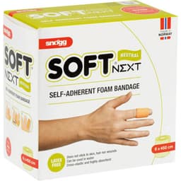 SNOGG 12342 Soft Next plåster natur 4.5 m x 6 cm