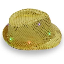 Glitrende hatt - Gull