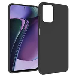 SKALO Motorola Moto E14 4G Mattamusta erittäin ohut TPU-suojakuori