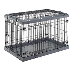 Metall kæledyrsbur superior 90 sort 92x58,5x62,5 cm, Ferplast