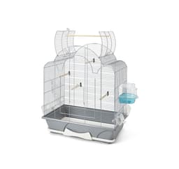 Cage Melodie 50 Open 64x38x84cm sølv