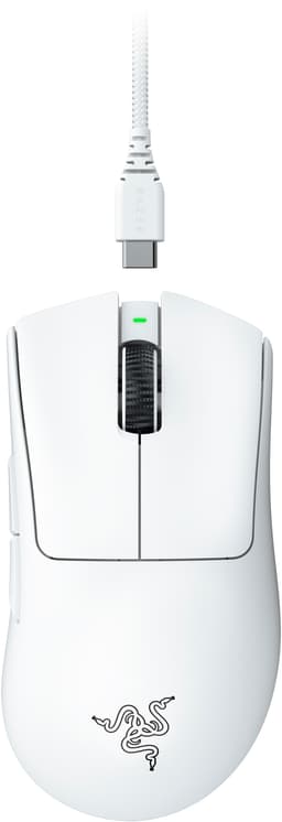 Razer DeathAdder V3 Pro trådløs gamingmus (hvit)