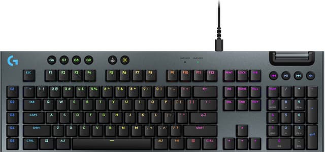Logitech G915 X Tactile gaming tastatur (sort)