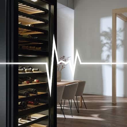 Svært lite vibrasjon under lagring