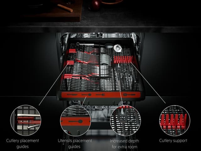 Anpassningsbart utrymme och bekväm rengöring med MaxiFlex