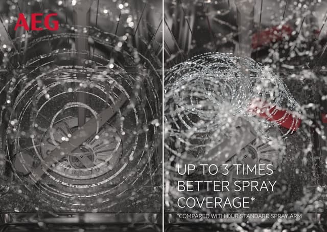 Erinomainen pesutulos, jokaisessa nurkassa