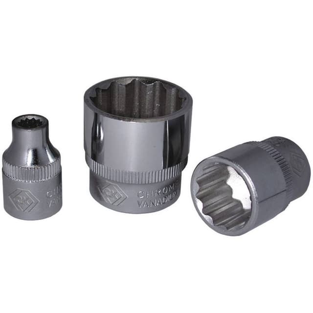 C.K. T4690M 21 C.K Sure Drive Socket 1/2 Drive 21mm