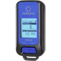 Renkforce GP-102 G-Porter GPS-logger Blå, Svart