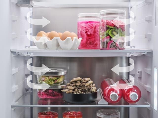 Joka nurkassa. Tehokas viilennys. Cooling 360°