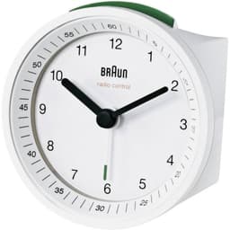 Braun 66010 Radio Vækkeur Hvid Alarmtider 1