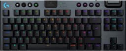 Logitech G915 X Lightspeed TKL trådløst lineært gamingtastatur (sort)