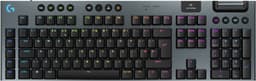 Logitech G915 X Lightspeed Wireless Clicky tangentbord för gaming (svart)