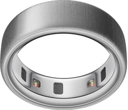 Oura Ring smarttring 4 størrelse 11 (Brushed Silver)