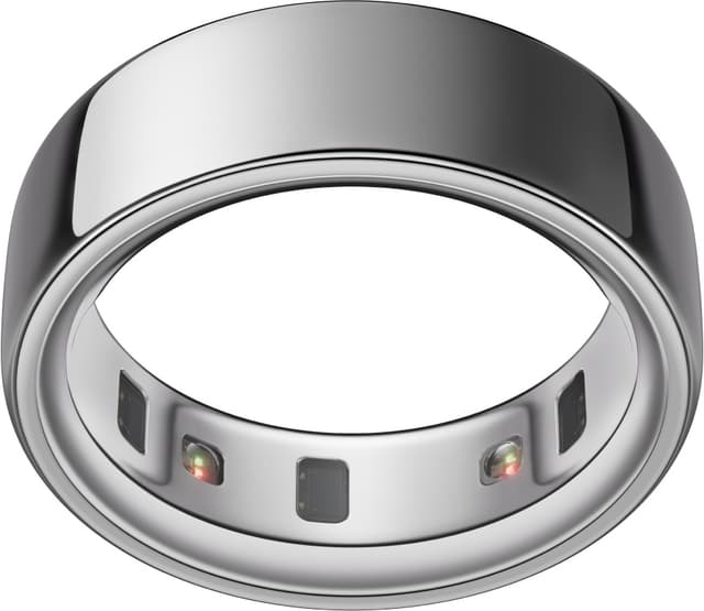 Oura Ring smarttring 4 størrelse 11 (Silver)