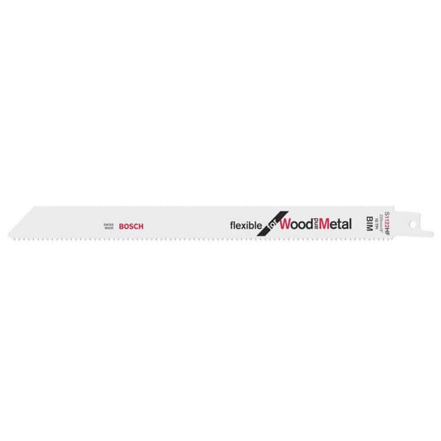 Sabelsågblad = 1122 HF, flexibelt för trä och metall,