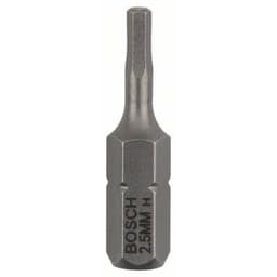 Bosch Accessories Sexkants-Bit 2.5 mm extra hårt C 6.3