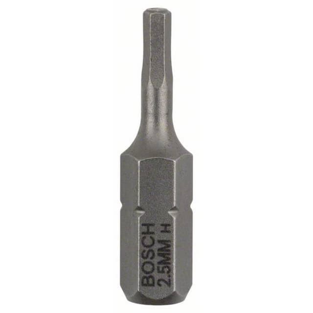 Bosch Accessories Sexkants-Bit 2.5 mm extra hårt C 6.3