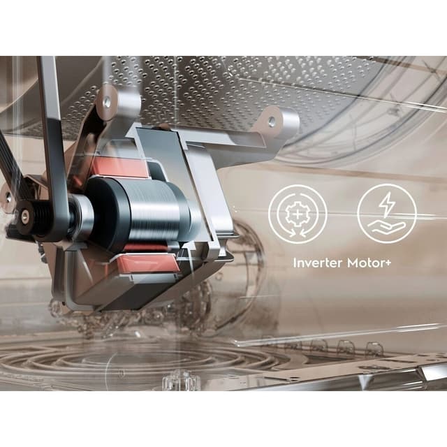 Invertermotor+ er energieffektiv og slitesterk
