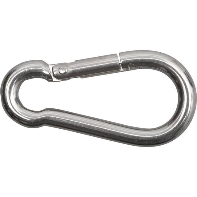 Brandkarbinhake Rostfritt stål A2 SWG 680 304 010 80 (L