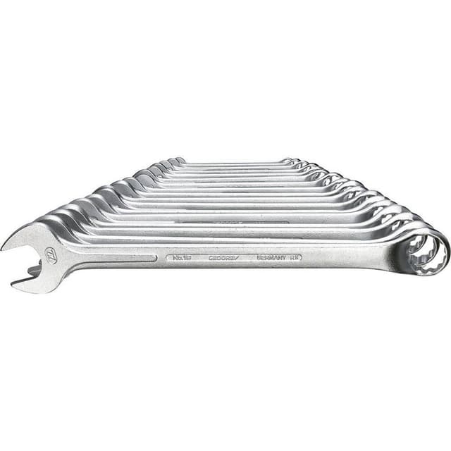 Gedore 6012680 Ringskruvnyckelsats 17 delar 6 - 22 mm