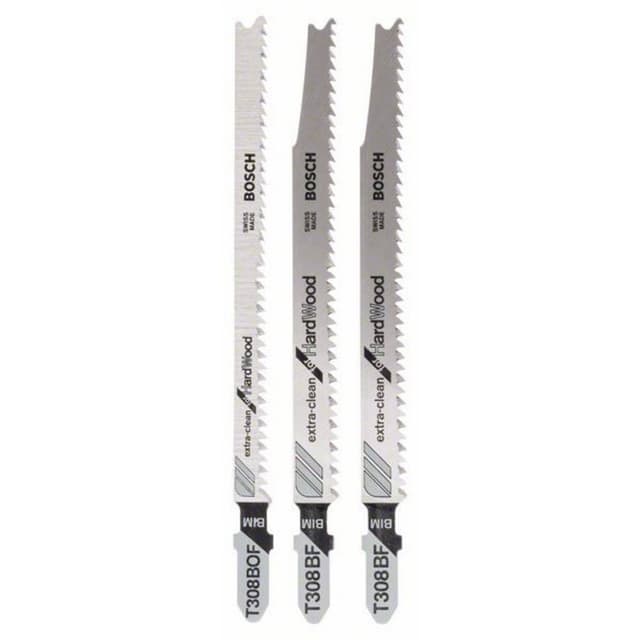 Bosch Accessories 2607010593 Stiksavklingesæt med 3 dele T 308 BF  T 308 BOF 3 stk