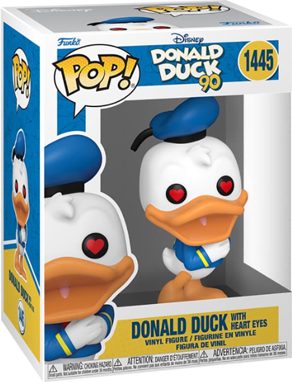 Funko POP Disney actionfigur (Donald Duck with Hearts)