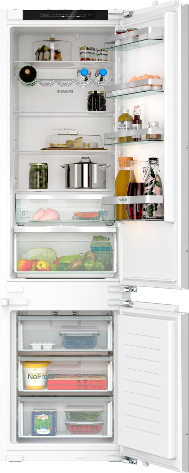 Siemens iQ300 Kølefryseskab KI96NVFD0 (integreret)
