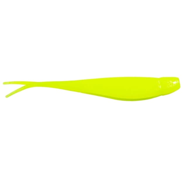 Soft lure Z-Man DOFTED JERK SHADZ 7"" Hot Chartreuse 4st
