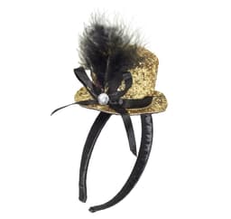 Pandebånd med gylden hat