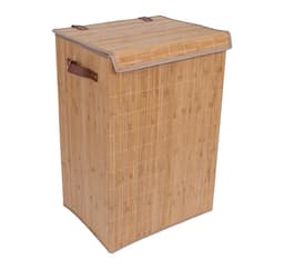 Skittentøyskurv MAX BAMBOO 40x30xH60cm, med lokk