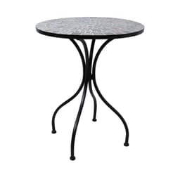 Bord CHECKER D60xH73,5cm