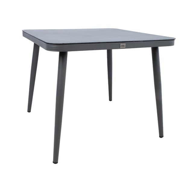 Bord ANDROS 90x90xH75cm, grå