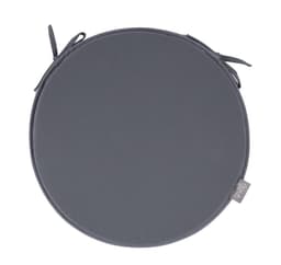 Pute MY COTTON til stol D39cm, grå