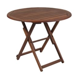 Bord NANTES D70xH74cm, meranti