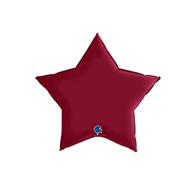 Star Satin Cherry Ballong
