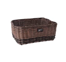 Kurv RUBY-1, 44x33xH18cm, brun