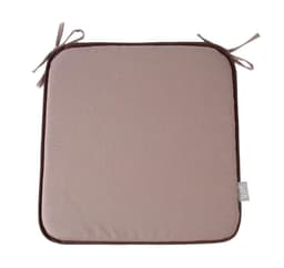 Pute MY COTTON til stol 39x39cm, brun