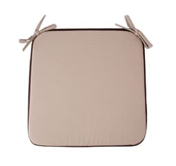 Kudde MY COTTON till stol 39x39cm, ljusbeige