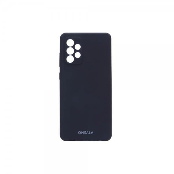 Onsala Samsung Galaxy A72 Deksel Silikon Svart