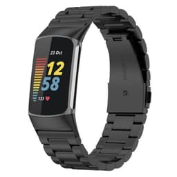 Rustfritt stål armbånd Fitbit Charge 5 - Svart