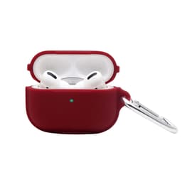 Magneettinen MagSafe-yhteensopiva kotelo Apple AirPods 3rd Gen -laitteille Burgundy