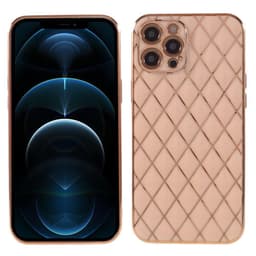 SKALO iPhone 13 Mini Tikattu TPU Suojakuori - Ruusukulta