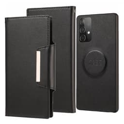 SKALO Samsung A52/A52s DOLIZMA 2 i 1 Magnet Plånboksfodral - Svart