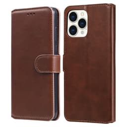 SKALO iPhone 13 Pro Max Classic Pungetui - Brun