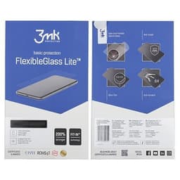3MK Flexible Glass Lite Galaxy A50, Samsung, Hybrid Glass, Clear, Clea
