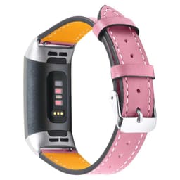 Fitbit Charge 3/4 armbånd Skinn Rosa