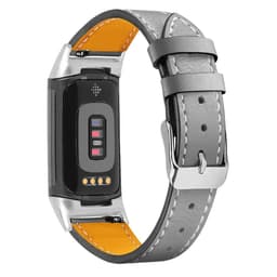 Fitbit Charge 5 armbånd Lædergrå
