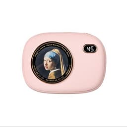 Virtapankki ja käsienlämmitin Pinkki 10000mAh