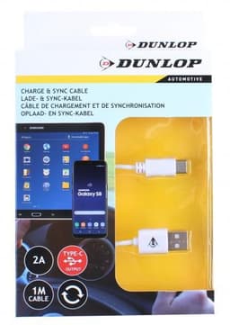 datakaapeli Type-C / USB 2.A valkoinen 100 cm