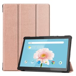 Lenovo Tab M10 TB-X605F/TB-X505F fodral PC/PU Roséguld